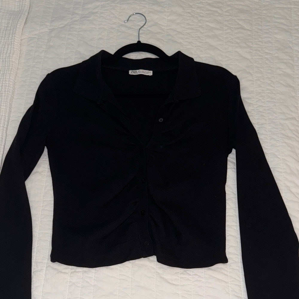 Zara Ribbed Knit Sweater